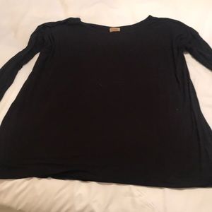 Black piko long sleeve